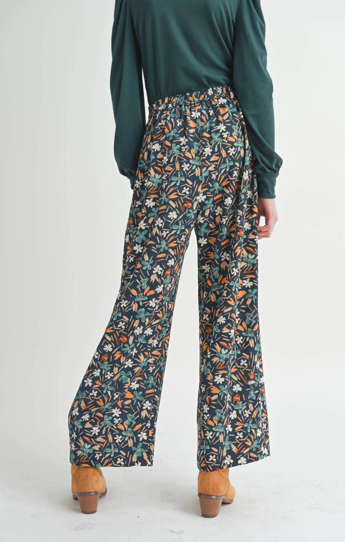 Tween Delightful Floral Pants