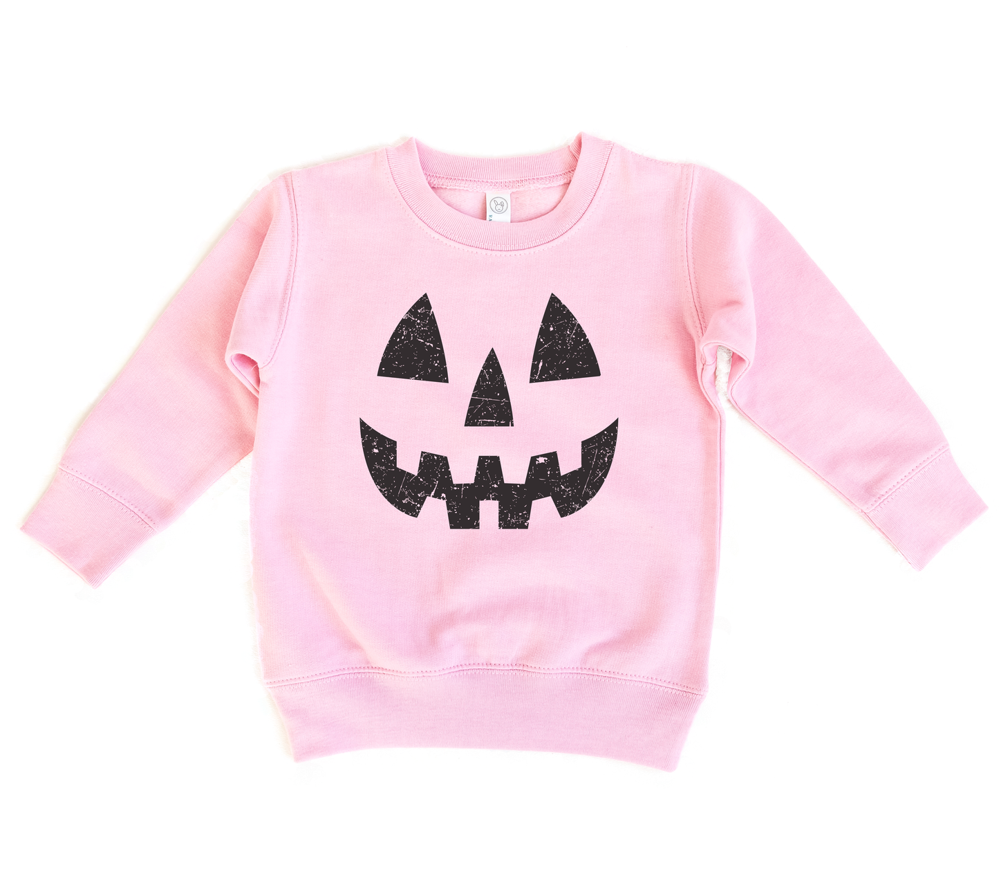 Pumpkin Smiley | Kids Fall + Halloween Sweatshirt