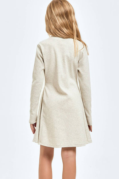 Cotton Knit Flare Dress - *MULTIPLE COLORS*