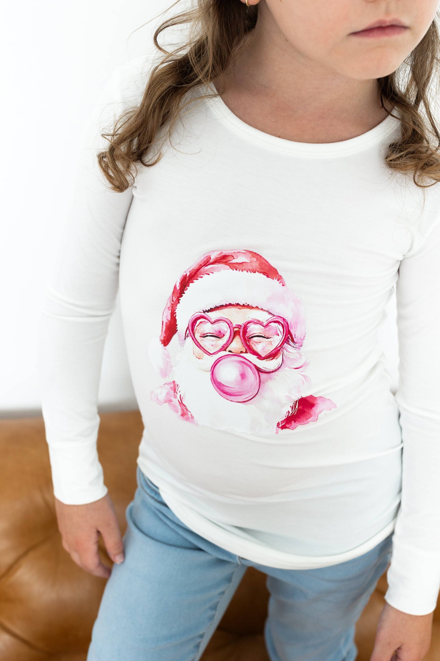 Bubbly Santa Bamboo Tee (slim fit)