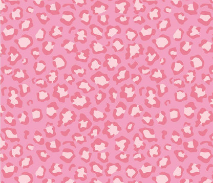 Plush Pants-Pink Leopard