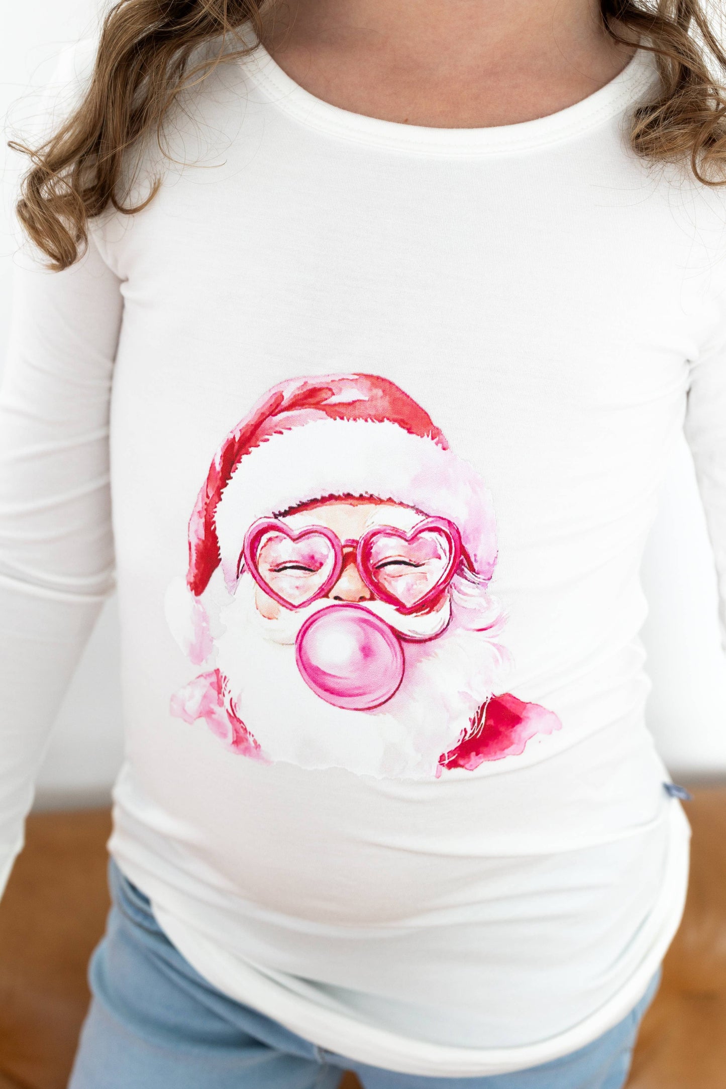 Bubbly Santa Bamboo Tee (slim fit)