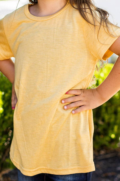 Girls' Crewneck Tee *MULTIPLE COLORS*