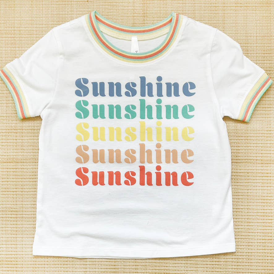 Sunshine, Sunshine, Sunshine Ringer Tee