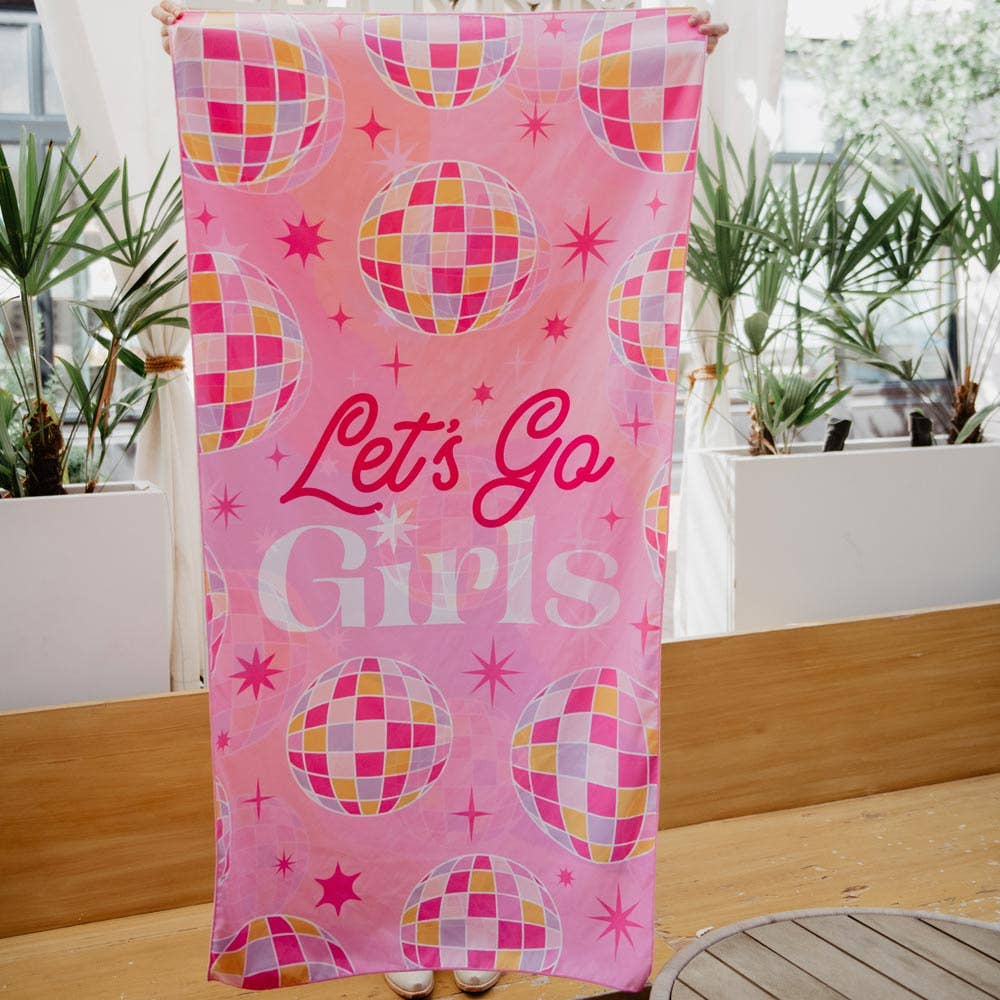 Let's Go Girls Quick Dry Towel