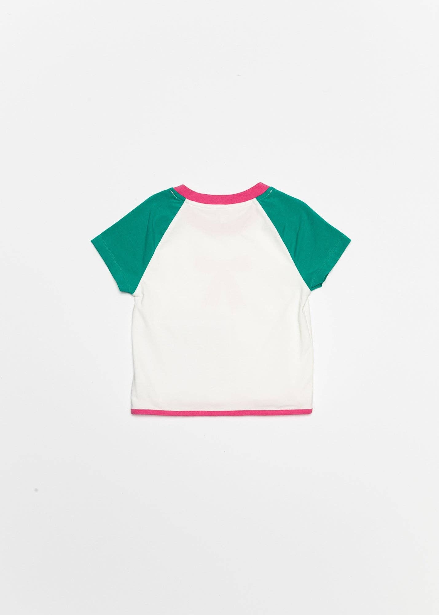 Baby Spice Tee: Carmine Rose