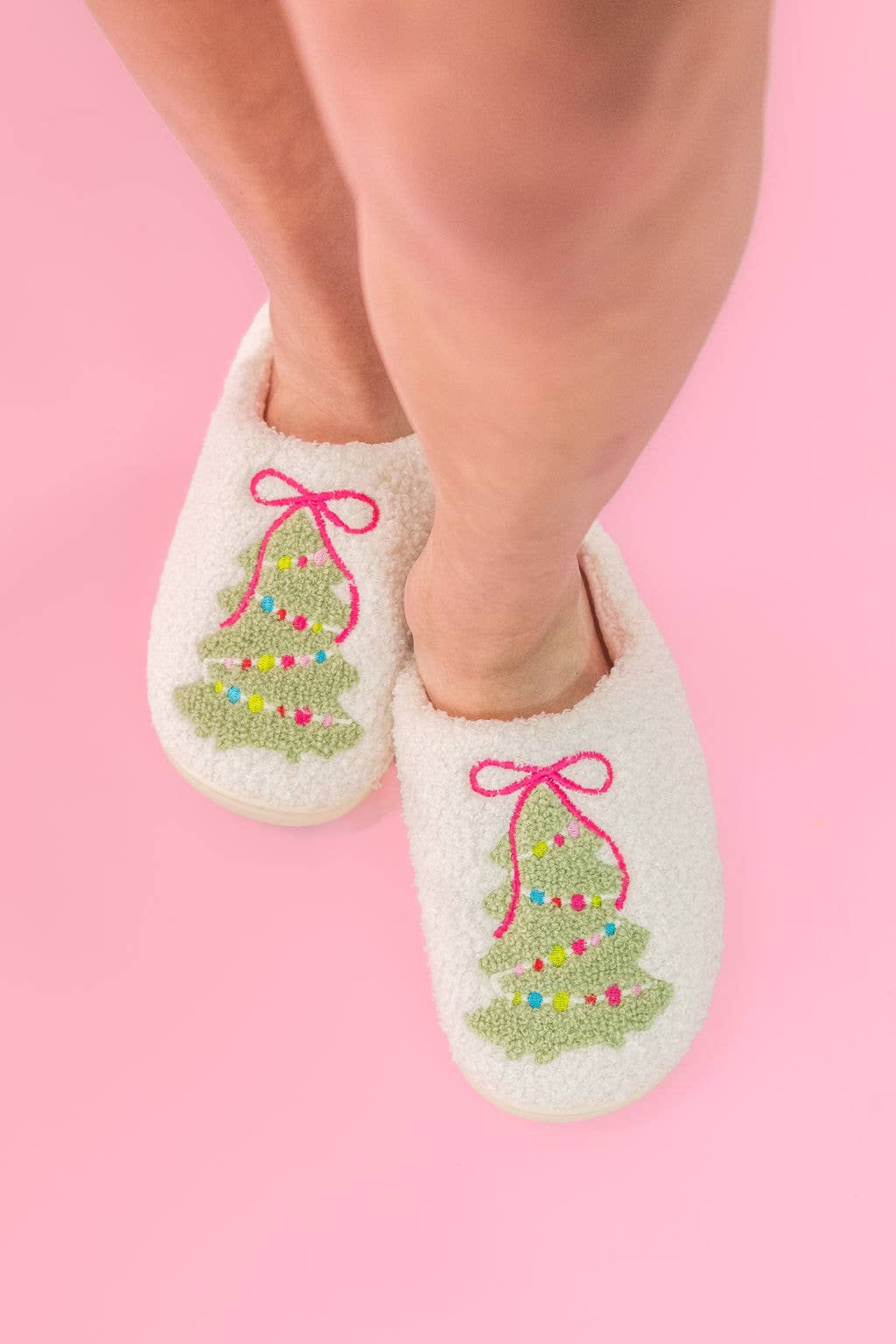 Christmas Tree Slippers