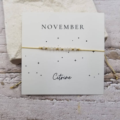 Birthday Month Bracelet