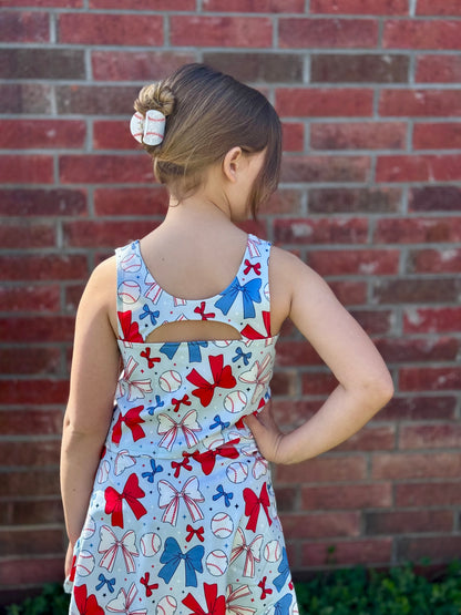Athletic Tank/Skort Set - Baseball