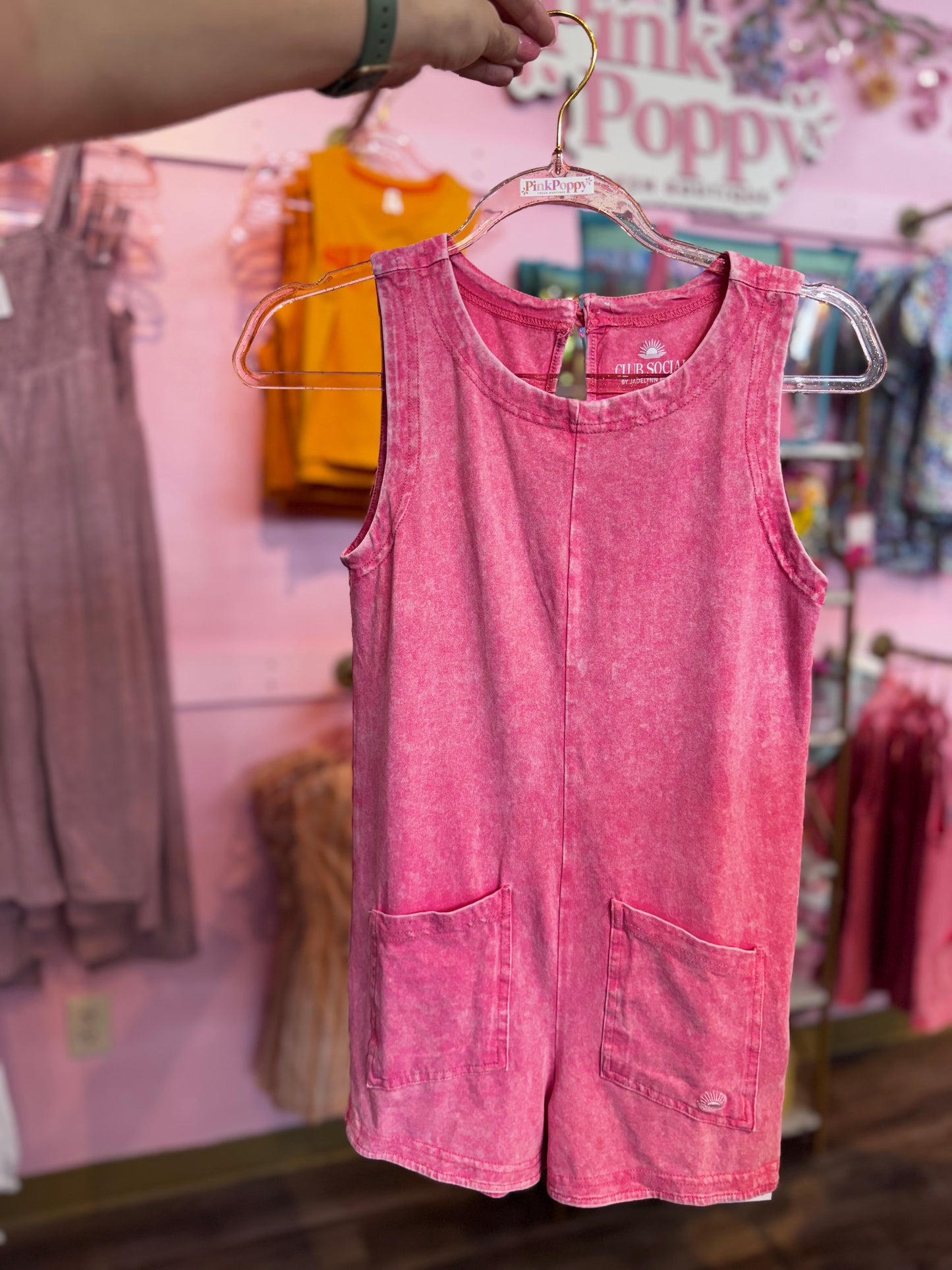 Mineral Wash Romper
