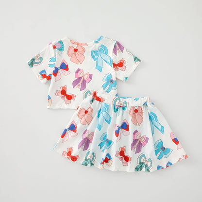 Princess Bow Skirt Set