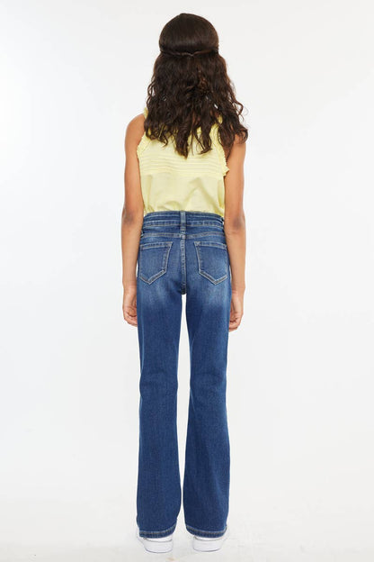Kan Can Girls High Rise Bootcut