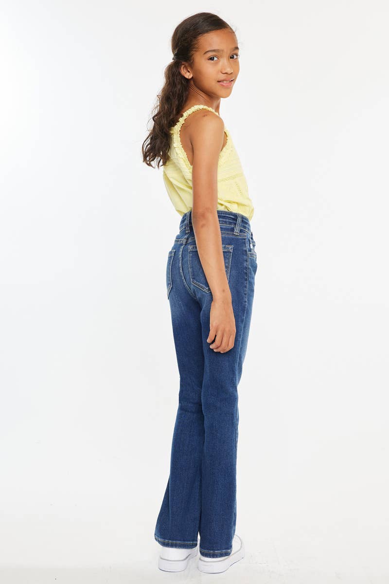 Kan Can Girls High Rise Bootcut