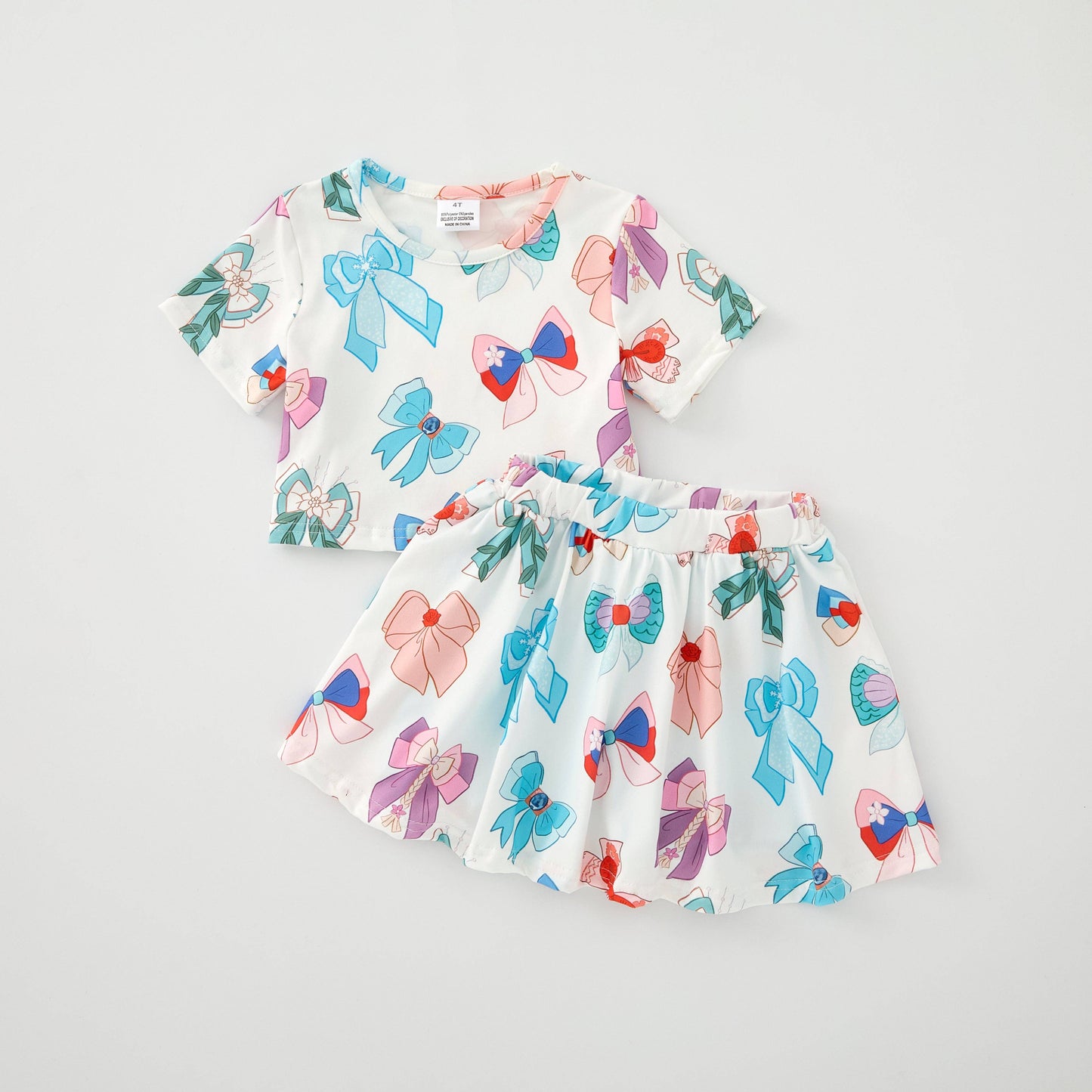 Princess Bow Skirt Set