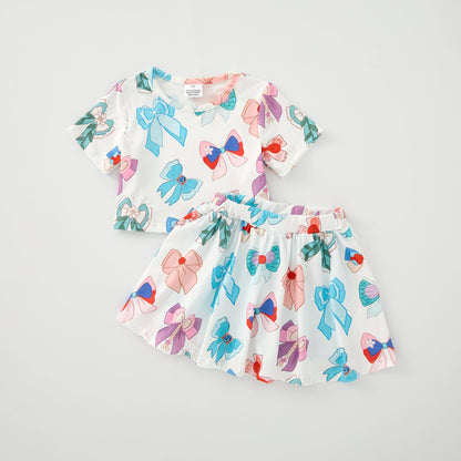 Princess Bow Skirt Set