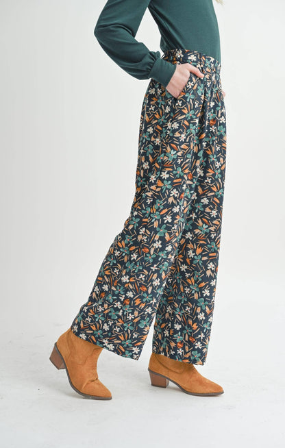 Tween Delightful Floral Pants