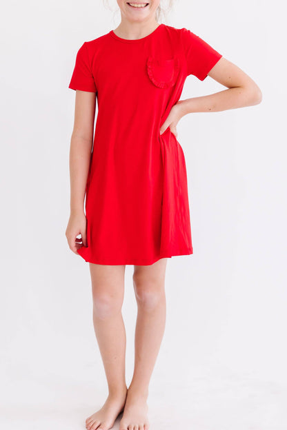 T-Shirt Dress *MULTIPLE COLORS*